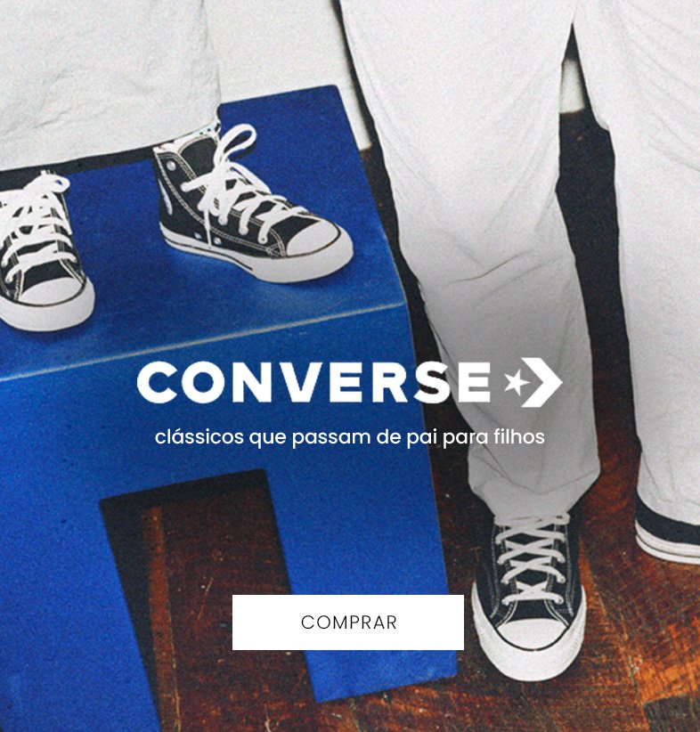 Tênis e acessórios Converse originais é na Renner